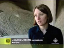 Reportage Acti-Sol de Radio-Canada - avril 2006