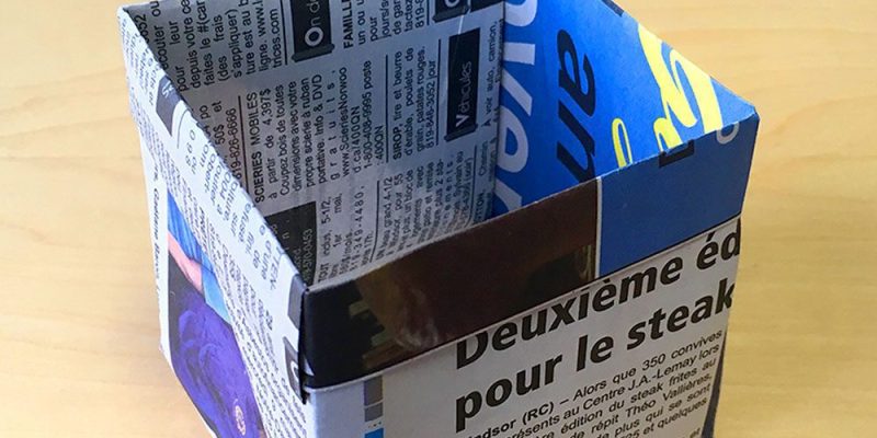 Créer ses contenants pour semis en origami